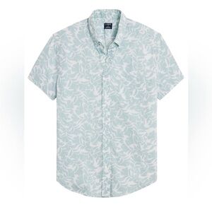 Men's Green Patterned Shirt